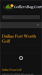 Mobile Screenshot of golfersbag.com